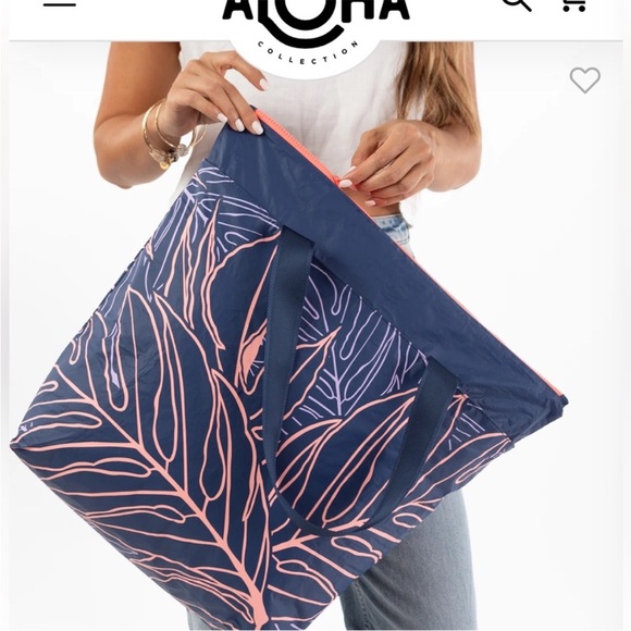NWT Sig Zane | Aloha Collection Day Tripper Tote Bag - Picture 2 of 5